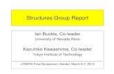 Ian Buckle, Co-leader · Structures Group Report Ian Buckle, Co-leader University of Nevada Reno . Kazuhiko Kawashima, Co- leader . Tokyo Institute of Technology _____ J-RAPID Final