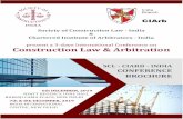 SCL-CIArb International Conference on Construction Law and ... · 6/12/2019  · Construction law and Arbitration in New Delhi on 6th - 8th December, 2019. Carrying on the reputable