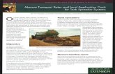 College of Agriculture & Natural Resources€¦ · person transports manure from storage to field while the other loads the spreader and applies the manure. The spreader works at
