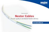 Company presentation Nestor Cables - afor.roafor.ro/docs/290.pdfNestor Cables Finnish quality & worldwide flexible delivery Company presentation . The Nestor team •110+ employees