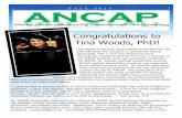 Congratulations to Tina Woods, PhD!...ANCAP and her dissertation research was supported by an ANCAP research grant. Dr. Woods’ graduation ... through a culturally grounded path that