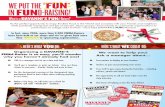 WE PUT THE “FUN IN FUND-RAISING!WE PUT THE “FUN” IN FUND-RAISING! It’s the perfect opportunity to enjoy the Best Food in the World and socialize with your friends and neighbors