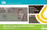 Elevation Data Acquisition Update - NeSoilnesoil.com/sas/1_12_McCormick.pdf · aspect, hillshade and canopy height models) • Repair any data flaws • Waterbody delineation for