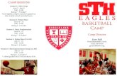 Session 1: Elite Camp Session 2: Future Stars BASKETBALL Camp€¦ · basketball camps that are both instructional and fun along with creating a great atmosphere to learn and improve.