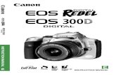 B&H Photo Video Digital Cameras, Photography, Camcorders ......¢ EOS DIGITAL REBEL/EOS 300D DIGITAL camera body (with Eyecup, body cap and lithium backup battery for the date and