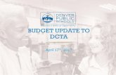 BUDGET UPDATE TO DCTA - The Commons / Homepagethecommons.dpsk12.org/cms/lib/CO01900837/Centricity/Domain/4/A… · The Joint Budget Committee proposed to increase the negative factor