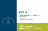 CEPM - Home | Railinc...responsible for accurate barcoding that includes necessary data to support Wheel Shop reporting requirements. Key Documents; • AAR CEPM Bar Coding Specification