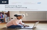 lanning for Virtual Learning...and educators returning to school – virtually or in blended/hybrid learning environments – in the fall of 2020. Using authentic examples of curricular,