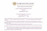 Loras College Statewide Survey Illinois September 2016myweb.loras.edu/Loras/PDF/PollSurveySept2016IL.pdf · electorate in Illinois. Survey included both landlines and cell phones
