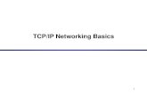 TCP/IP Networking 2018. 11. 20.آ  TCP/IP Networking Basics. 2 â€¢ A user on host argon.tcpip-lab.edu