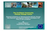 The Caribbean Community Climate Change Centre · The Caribbean Community Climate Change Centre PPrreesseennttaattiioonn ttoo tthhee GGlloobbaall CClliimmaattee AAlllliiaannccee CCaarriibbbbeeaann