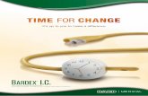 TIME FOR CHANGEmedia.bardmedical.com/media/1683/bardex-i-c-brochure.pdf · A comparison of the effect of early insertion of standard latex and silver-impregnated latex foley catheters