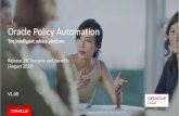 Oracle Policy Automation · customer journey with accurate, reliable analytics and reports. ... Ensure agility by eliminating custom coded adapters and instead using OIC’s provided