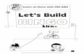 Let's Build...It’s Let's Build Week! In this packet, there are printable activities and everyday learning ideas for you and your child to choose from. As you complete each square,