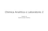 Chimica Analitica e Laboratorio 2 - people.unica.it · 2016. 1. 22. · Spettroscopia Analitica . Doppia rappresentazione delle radiazioni elettromagnetiche (dualismo onda/corpuscolo):