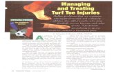 Active Foot & Ankle Care Center · Treatment for the range of turf toe injuries that affect ankle and foot function include cantly stretched. A possible fracture or diastasis injury