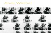 Andy Warhol · 2020. 6. 10. · Andy Warhol, National Velvet, 1963 Andy Warhol was born in Pittsburgh, Penn-sylvania. When he was young, he was sick in bed for many months. While