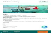 HUET - mitmartec.dk HUET.pdf · The aim of the HUET programme is to prepare delegates that intend to travel to and from offshore oil and gas installations ... the basic emergency
