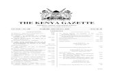 THE KENYA GAZETTEkenyalaw.org/kenya_gazette/gazette/download/Vol.CXX-No...THE KENYA GAZETTE3696 26th October, 2018 3696 CORRIGENDA IN Gazette Notice No. 9279 of 2018, Cause No. 252