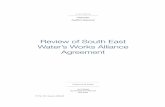 Review of South East Water's Works Alliance Agreement · The Hon. Robert Smith MLC The Hon. Jenny Lindell MP President Speaker Legislative Council Legislative Assembly Parliament