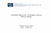OHSU Board of Directors Meeting...Foundation Transfers 172 51 121 202 309 (107) (34.6%) 512 619 Sales/Services/Other 5,578 6,039 (461) 33,537 36,211 (2,674) (7.4%) 66,543 72,467