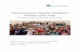 Social and Economic Integration of Refugees in the Region of … · 2017. 8. 11. · Social and Economic Integration of Refugees in the Region of their Origin 2 amount of refugees