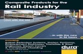 RailwayInvitation 5/1/16 13:55 Page 2 Composite Products ... · New or Refurbishment Trench Covers & Flooring Benefits: Minimal Maintenance Corrosion Resistant Low Thermal Conductivity