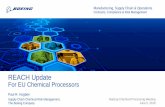 CS Template 16x9 - Boeing · 6/5/2019  · Copyright © 2019 Boeing. All rights reserved. 5 REACH: Compliance Requirements for EU Chemical Processors Substance bans and restrictions