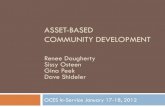 ASSET-BASED COMMUNITY DEVELOPMENTagecon.okstate.edu/faculty/publications/4456.pdfAsset-based community development is a strategy that identifies and builds upon a community’s existing