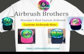 Custom Airbrush Hats