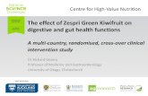 The effect of Zespri Green Kiwifruit on digestive and gut …...gut health • For Zespri – Important as a responsible corporate citizen – accurate, independent data concerning
