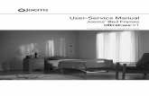 User-Service Manual · Bed System Dimensional and Assessment Guidance to Reduce Entrapment.” Assemble, install, utilize and maintain Joerns Side Rails/ Assist Devices as described