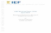 ERIE IEF s EIEF WORKING PAPER s (LUISS and EIEF) · 2019. 4. 15. · location can be reached when the –xed cost of entry goes to zero.9 Further, unlike Fernandez-Villaverde and