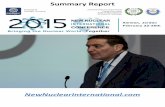 2015 NNIC Summary Report - Goodnight Consulting Blog · Rusatom Overseas Russia President & CEO KEPCO E&C South Korea Vice President Tecnatom Spain Vice President ABS Group UAE Co-Founder