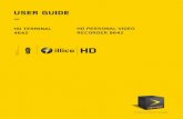 USER GUIDE - support.videotron.com...• Dolby Digital™ 5.1 surround sound adapted for home theatre systems, • a complete Interactive Program Guide providing an overview of the