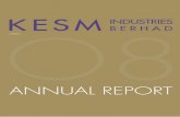 KESM INDUSTRIES BERHADkesmi.com/wp-content/uploads/2019/10/KESM-AnnualReport2008-.pdf · In 2008, we focused on strengthening the foundations critical to our growth to becoming a
