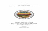 KANSAS UNIFORM REAL PROPERTY ELECTRONIC …...implement the Kansas Uniform Real Property Electronic Recording Act (Kansas URPERA), K.S.A. §§ 58-4401 - 4407 (Senate Bill 336, approved