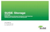 SUSE StorageSUSE ® Storage FUT7537 Software Defined Storage Introduction and Roadmap: Getting your tentacles around data growth Larry Morris Sr. Product Manager lmorris@SUSE.com 5