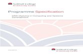 Programme Specification Template - Solihull College€¦ · Title: Programme Specification Template Author: Ian@playingwithlearning.com Created Date: 8/26/2015 11:19:31 AM