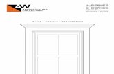 THE ANDERSEN - Shepley Wood Products · THE ANDERSEN ® ARCHITECTURAL COLLECTION The Architectural Collection is an industry-leading, innovative approach to windows and doors that’s
