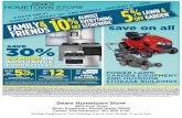 Sears Hometown Storefiles.ctctcdn.com/52180df8001/cd0c8b8a-4e5a-437f-9... · Sears Home Improvement AccountSM applies on installed merchandise only. (4) Offer applies to appliances
