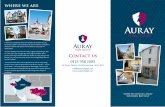Auray Holidays DL 6pp Leaflet ARTaurayholidays.com/downloads/Auray_Holidays_Leaflet.pdfand chairs, easy chair, shelving, hi-fi system and tumble dryer. There is a small kitchenette