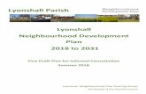 Lyonshall NDP First Draft Plan version 6 - June 2018 · 2018. 7. 1. · 4 Lyonshall NDP First Draft Plan version 6 - June 2018 1. The Localism act gave the opportunity for local people