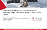 Attitude Stabilization of an Unknown and Spinning Target ...robotics.estec.esa.int/ASTRA/Astra2015... · Attitude Stabilization of an Unknown and Spinning Target Spacecraft using