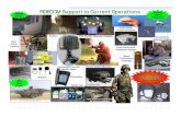 RDECOM Support to Current Operations€¦ · Interceptor Body Armor & Advanced Combat Helmet: Dozens of Lives Saved During OEF/OIF Field Expedient Protection for Ground Vehicles.
