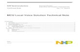 MCU Local Voice Solution Technical NoteSLN-LOCAL-IOT – Power Consumption, Rev. 1.0, 09/2019 NXP Semiconductors 3 1. Introduction NXP SLN-LOCAL-IOT development kit is a comprehensive,