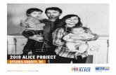 2019 ALICE PROJECT - Greater Ottawa County United Way...ALICE by County 6 ALICE in the Workforce 7-10 ALICE: Other Factors 10-12 OTTAWA COUNTY DATA ALICE in Ottawa County 13-14 NEXT