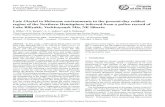 Late Glacial to Holocene environments in the present-day coldest … · Foundation project “Late Quaternary environmental history of interstadial and interglacial periods in the
