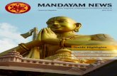 Mandayam Sabhamandayamsabha.in/wp-content/uploads/2019/08/... · News magazine of Mandayam Srivaishnava Sabha Quarterly Magazine June 2019 Inside Highlights Unique Careers - Page