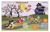 Count Down to Halloween - shopDisney.com · Haunt your house with dreadful decor. The 31st is d rawing nea , pick a costume to instill great fear. Pick and carve a pumpkin. Draw a